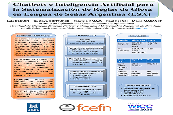Chatbotse Inteligencia Artificial para la Sistematización
